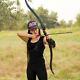 50lb 56 Archery Recurve Bow Takedown Longbow Hunting Right Hand Target Shooting