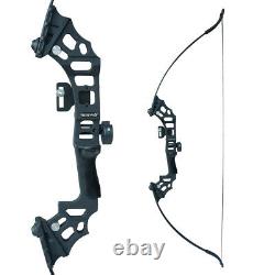 50lb Archery 51 Takedown Recurve Bow Kit Arrows Adult Outdoor Hunting Sport