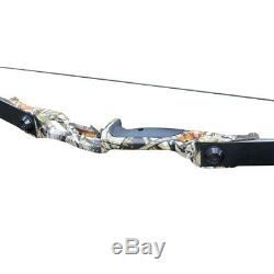 50lb Archery Recurve Bow Set Hunting Arrows Broadheads Outdoor Sport Adult RH
