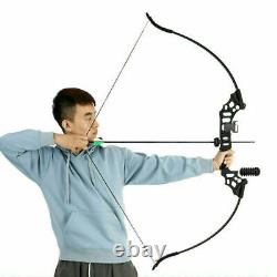 50lbs Archery Hunting Takedown Recurve Bow Arrows Set Outdoor Shooting Target