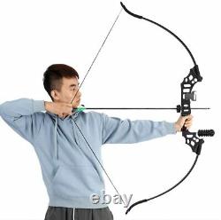 50lbs Archery Takedown Recurve Bow Outdoor Hunting Bow Adult Arrow Target Kit
