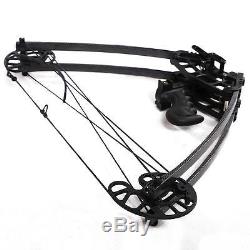 50lbs Triangle Compound Bow Right Hand Archery Hunting Target Shooting 270fps