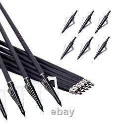 51 Hunting Bow and Arrow Archery Set for Adults 30 lbs Aluminum Magnesium Alloy