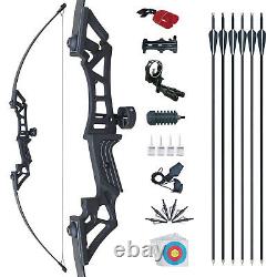 51 Hunting Bow and Arrow Archery Set for Adults 40lbs Aluminum Magnesium Alloy