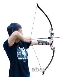 51 Takedown Recurve Bow Kit &12x Arrows Set Archery Right Hand 30/40lb Adult