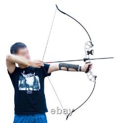 51 Takedown Recurve Bow Kit &12x Arrows Set Archery Right Hand 30/40lb Adult