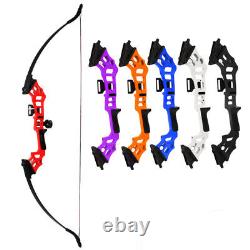 52 Archery Recurve Bow Longbow Hunting Takedown Bow Right Hand Shooting Target