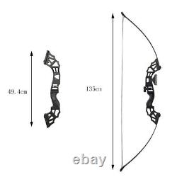 53 Archery 30-50lbs Straight Bow Recurve Takedown Bow Outdoor Practice Shooting