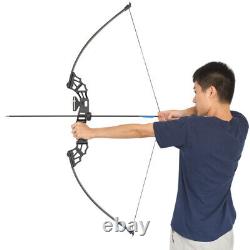 53 Archery 30-50lbs Straight Bow Recurve Takedown Bow Outdoor Practice Shooting
