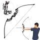 53 Archery Straight Bow Fishing Hunting Takedown Shooting Target Recurve Bow