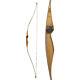 54 Archery Longbow Wooden Recurve Bow Horsebow Traditional One Piece 10-35lbs