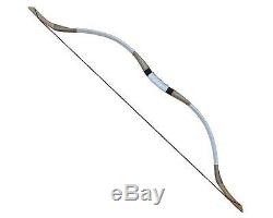 54 Archery Recurve Hunting Bow Traditional Horse Longbow Right Left Hand 70 Lbs