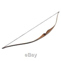 54 Traditional Archery Recurve Bow Longbow Shooting Right Hand Hunting Bow 30lb