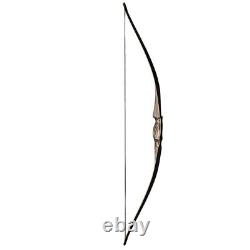 54 Traditional Longbow Archery Recurve Bow Longbow & 12pc Arrows Hunting Target