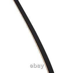 54'' Wooden Recurve Bow Traditional Hunting & Target 20-70lb Archery Longbow RH