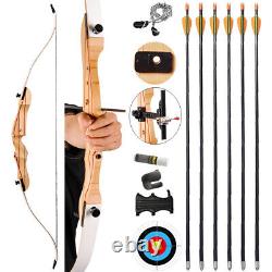 54'' Youth Takedown Recurve Bow 10-16lbs Archery Beginner Practice Shooting Gift