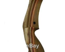 55lb Archery Hunting Takedown Laminated Limbs 60 Recurve Bow Right Hand Longbow