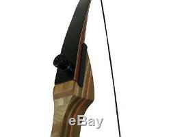 55lb Archery Hunting Takedown Laminated Limbs 60 Recurve Bow Right Hand Longbow
