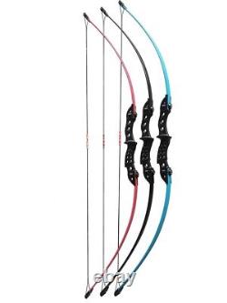 56 Archery Recurve Bow Longbow Hunting Takedown Bow Left Right Hand Huntingbow