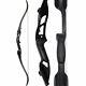 56 Archery Takedown Recurve Bow 30-50lbs Aluminum Riser Target Shooting Hunting