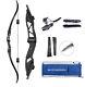 56 Takedown Recurve Bow and Arrow Archery Kit for Adult Hunting Target Practice