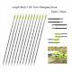 57 inch Takedown Recurve Bow Hunting 12/24PCS Arrows Set Archery Right Left Hand