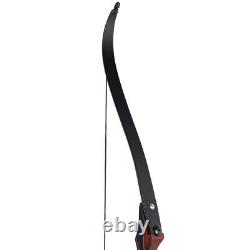 58 Archery ILF Recurve Bow Wooden Riser Right Hand for Hunting Target 25-50lbs