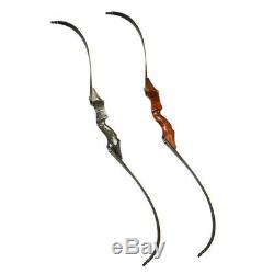 58 Archery Recurve Bow Takedown American Hunting Bow 25-55lbs Right Hand