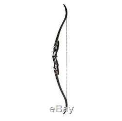 58'' Archery Takedown Recurve Bow ILF Right Hand 3060lb Hunting Target Practice