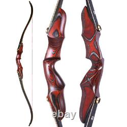 58 ILF Recurve Bow Wooden 15 Riser Takedown Archery American Hunting BowTarget