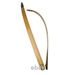 58'' Recurve Bow Wooden Takedown 25-55lbs Archery Right Hand Hunting Shooting