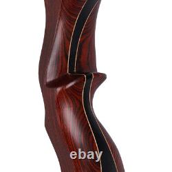 58 Takedown ILF Recurve Bow 20-50lb Wooden Riser for Adult Youth Hunting Target