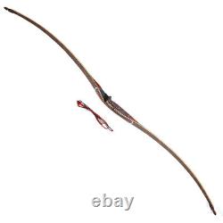 58 Takedown Longbow Traditional Triangle Bow 20-55lbs Horsebow Archery Hunting