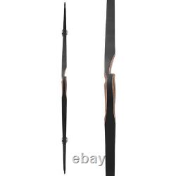 58'' Traditional Longbow 20-50lbs Recurve Bow Hunting Horsebow Archery Target