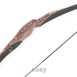 58'' Traditional Longbow 20-55lbs Wooden Bow Horsebow Archery Hunting Target