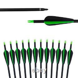 60 30-60lb Archery Takedown Recurve Bow Kit Arrows Hunting Target Adult Right