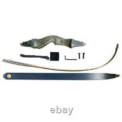 60'' Adult Outdoor Hunting Takedown Recurve Bow 30-60lbs Archery Right Hand Bow