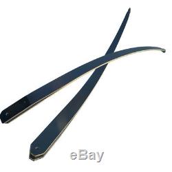 60 Archery Hunting Longbow Takedown Recurve Bow RH + Extra Limbs Bamboo Core