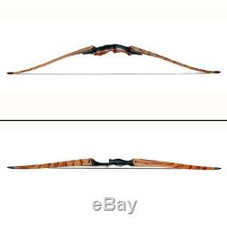 60 Archery Longbow 30-60lbs Takedown American R-H Hunting 15'' Bow Riser Wooden