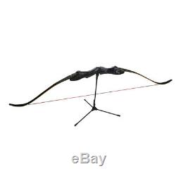 60 Archery Recurve Bow ILF Wooden American Hunting Bow Takedown 30-60lbs