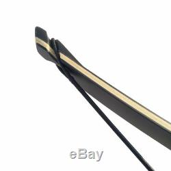 60 Archery Takedown Bow American Hunting Longbow Recurve Right Hand 30-60lbs