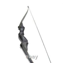60 Archery Takedown Recurve Bow 20/25/30lbs Hunting Longbow Shooting Right Hand