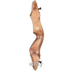 60'' Archery Takedown Recurve Bow Wooden Riser for Adult Hunting Target Practice