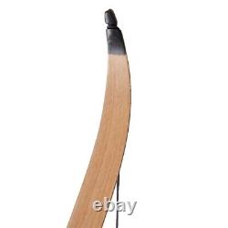 60'' Archery Takedown Recurve Bow Wooden Riser for Adult Hunting Target Practice