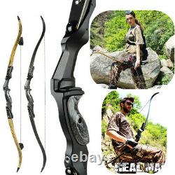 60 ILF Archery Recurve Bow 30-60lbs 17'' Bow Riser Aluminum American Hunting