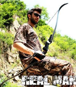 60 ILF Archery Recurve Bow 30-60lbs American Hunting 17'' Bow Riser Aluminum