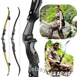 60 ILF Archery Recurve Bow Set 30-60lb 17'' Bow Riser Aluminum American Hunting