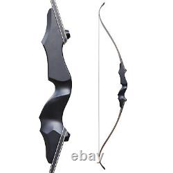 60 Takedown Archery Recurve Bow set Hunting Bow Longbow 30-65lbs Adult Shooting
