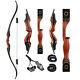 60 Takedown Recurve Bow Set 30-50lbs Archery Hunting Shoot Right Hand Adult