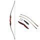 60 Takedown Wooden Bow Liminated Bow Limbs 25-50lbs for Hunting Target&Practice